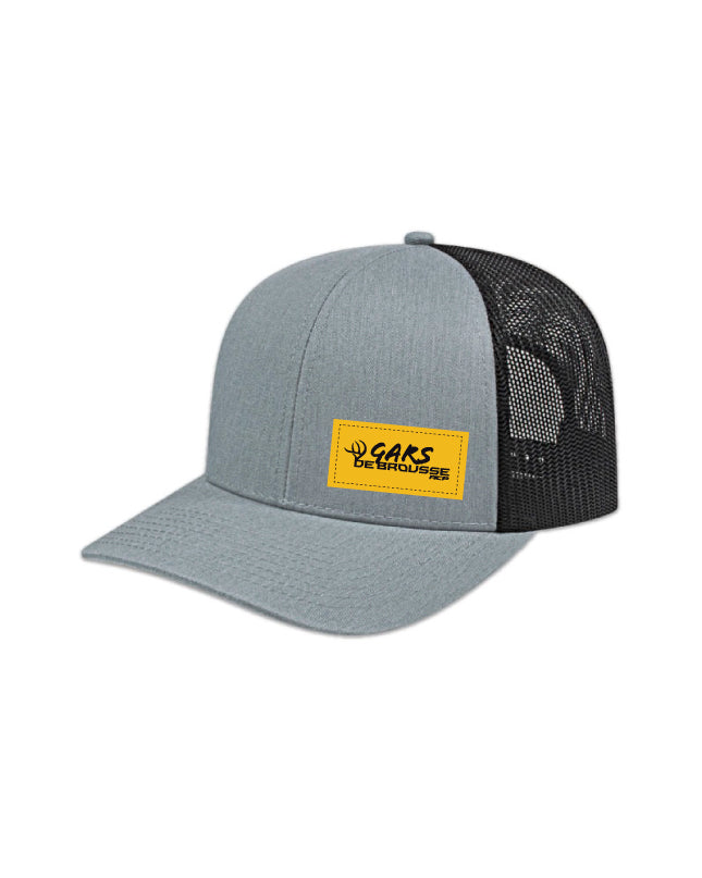 Casquette Gars de brousse écusson jaune à maille  - Unisexe