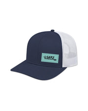 Casquette Gars de brousse écusson Bleu à maille  - Unisexe