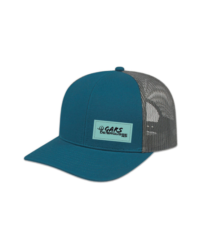 Casquette Gars de brousse écusson Bleu à maille  - Unisexe