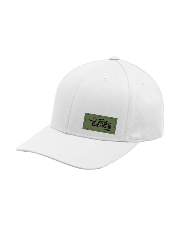 Casquette Flexfit Filles de bois écusson vert - Unisexe