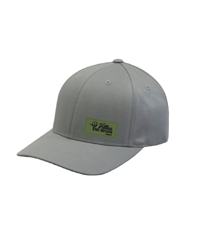 Casquette Flexfit Filles de bois écusson vert - Unisexe