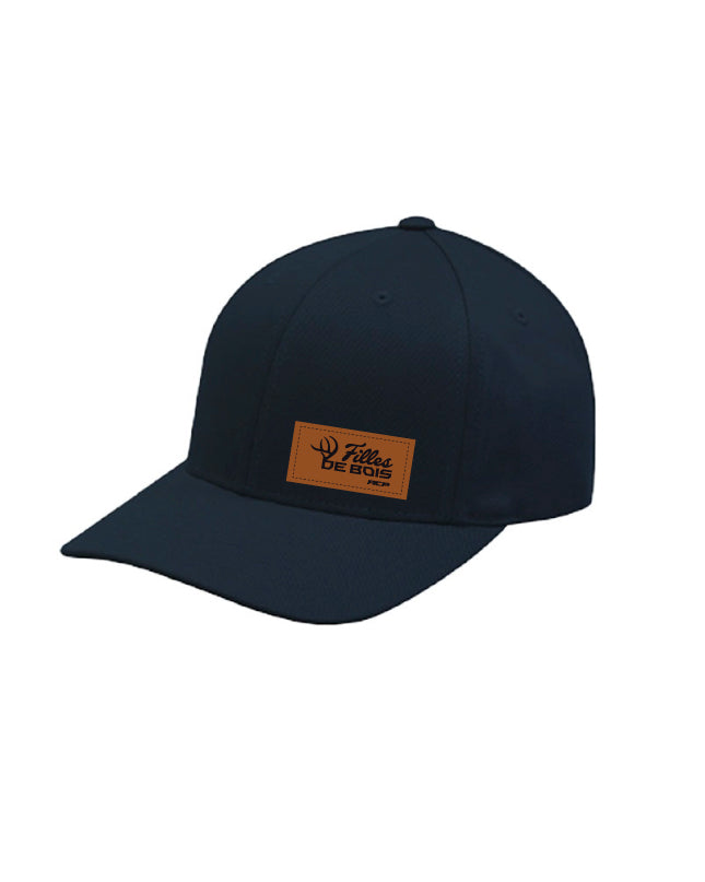 Casquette Flexfit Filles de bois écusson brun - Unisexe