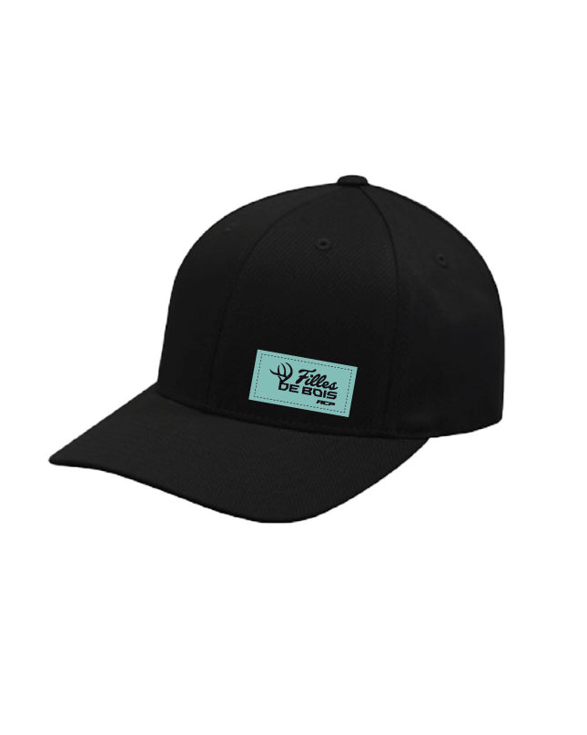 Casquette Flexfit Filles de bois écusson bleu - Unisexe