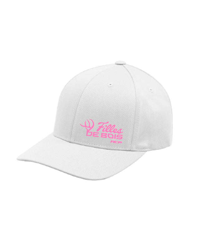 Casquette Flexfit Filles de bois imprimé Rose - Unisexe