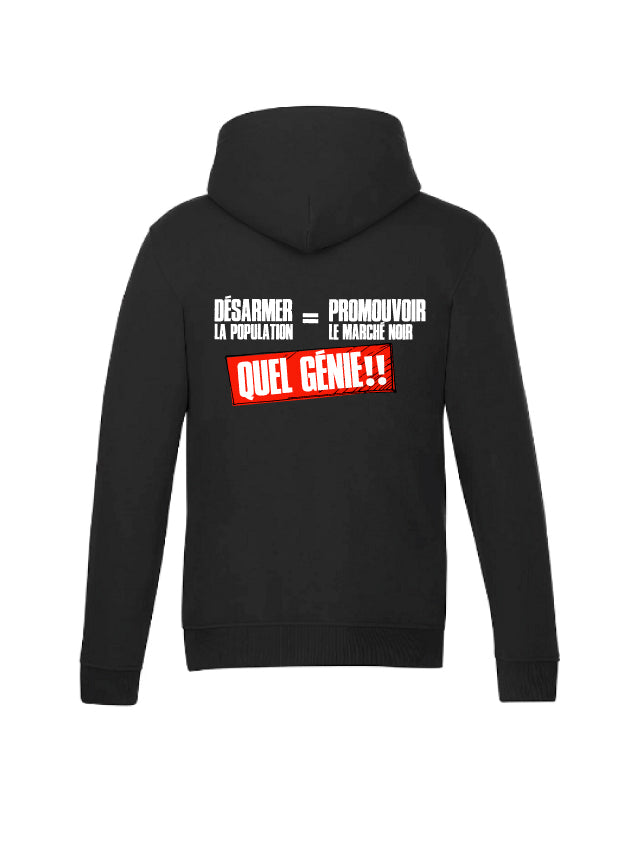 Hoodie à capuchon - Édition limitée - Mes armes ne sont pas à vendre