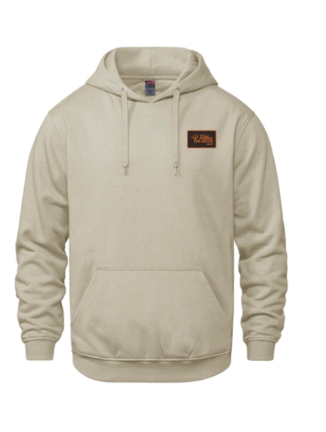 Hoodie à capuchon - Écusson brodée Filles de bois