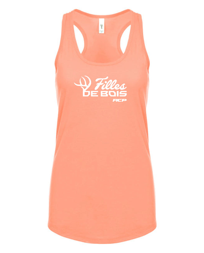 Camisole Filles de bois - Orange pâle