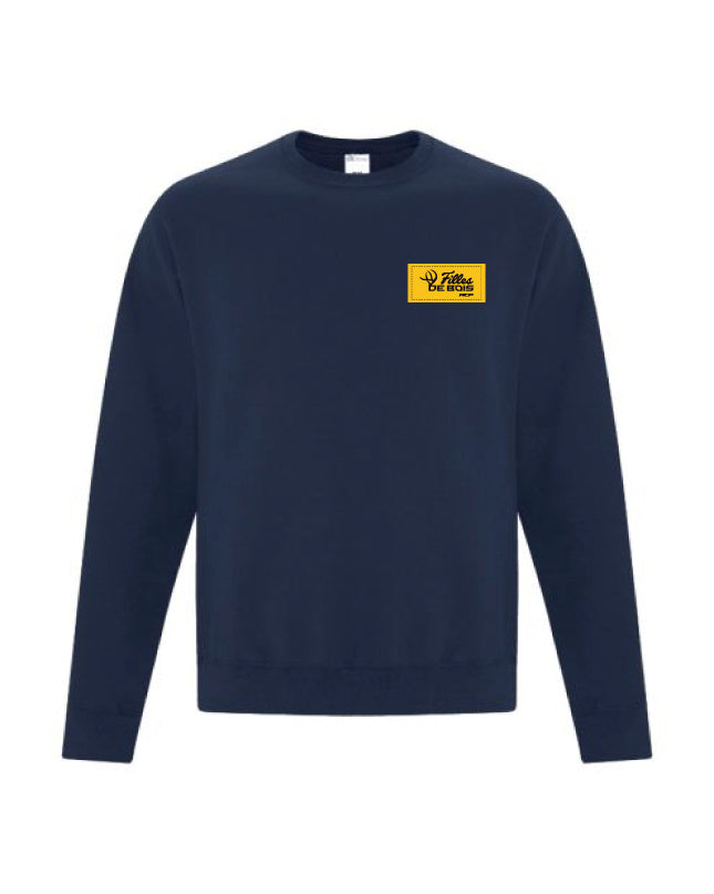 Crewnecks Filles de bois - Écusson Jaune