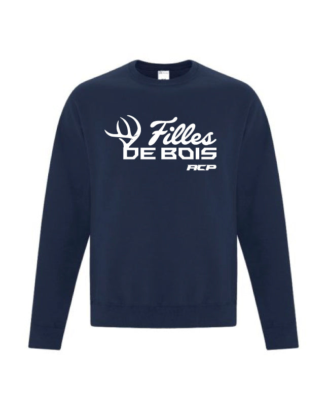 Crewnecks Filles de bois blanc