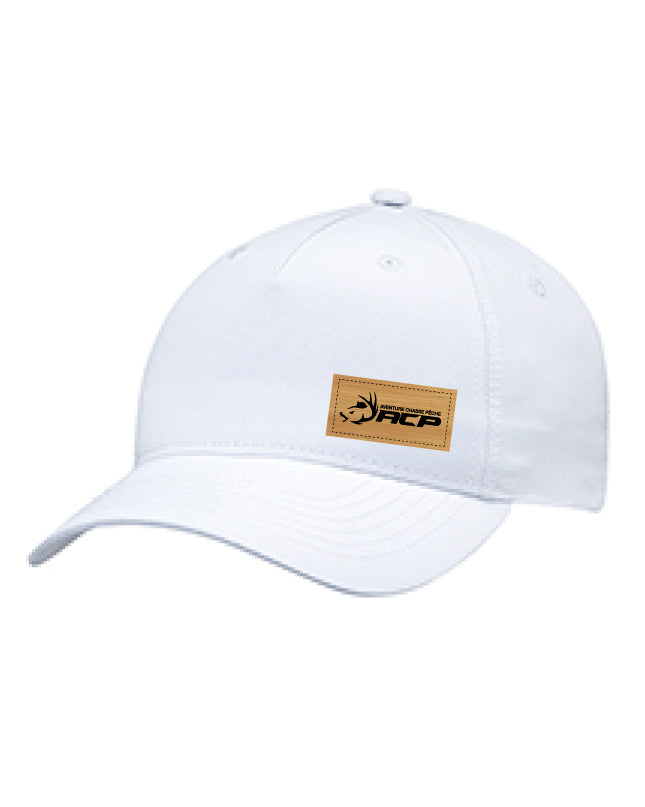 Casquette à couette ACP écusson couleur bambou pour femme