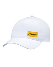 Casquette à couette ACP écusson jaune pour femme