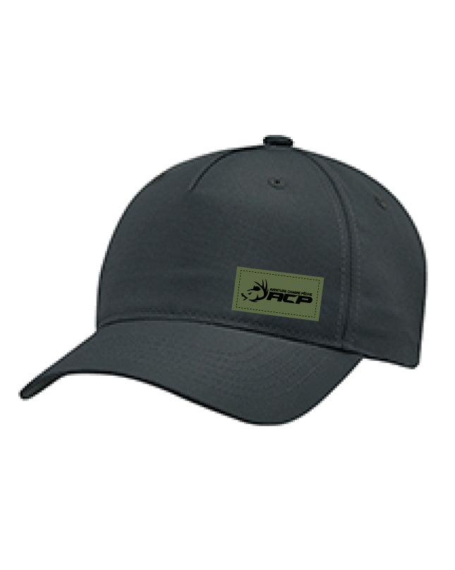 Casquette à couette ACP écusson vert pour femme