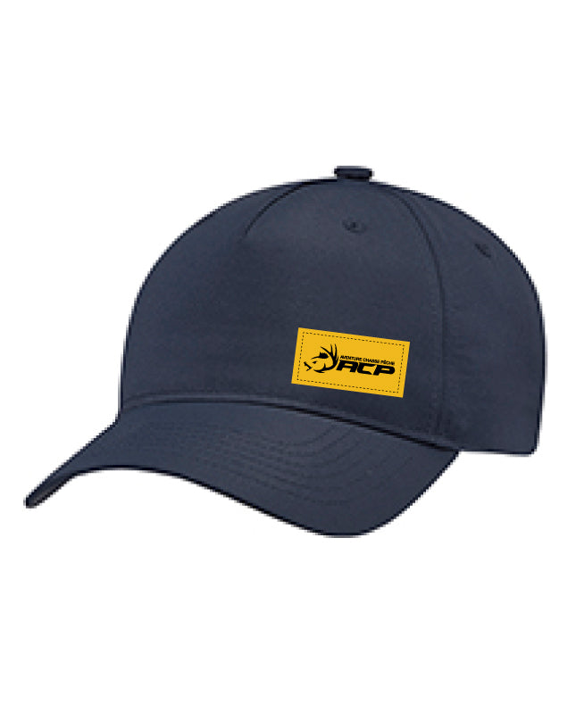 Casquette à couette ACP écusson jaune pour femme