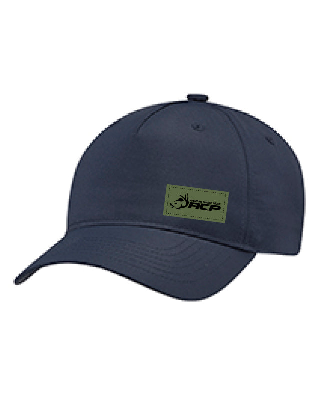 Casquette à couette ACP écusson vert pour femme