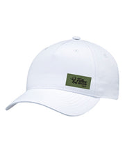 Casquette à couette Filles de bois écusson vert pour femme