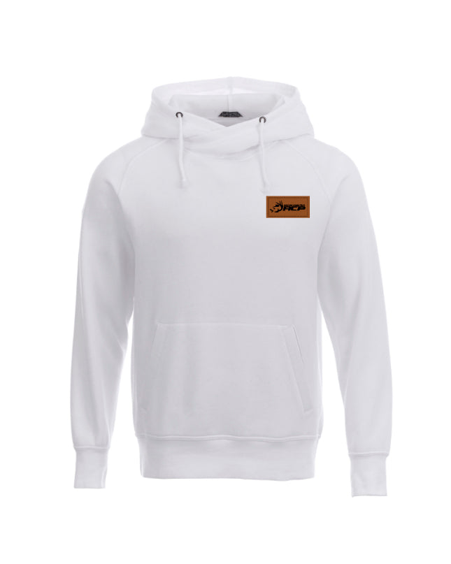 Hoodie Deluxe à capuchon ACP Homme - Écusson Brun