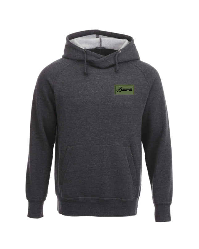 Hoodie Deluxe à capuchon ACP Homme - Écusson Vert