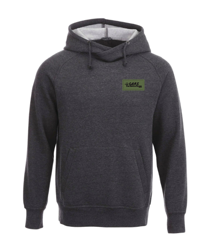 Hoodie deluxe à capuchon Gars de brousse - Écusson Vert