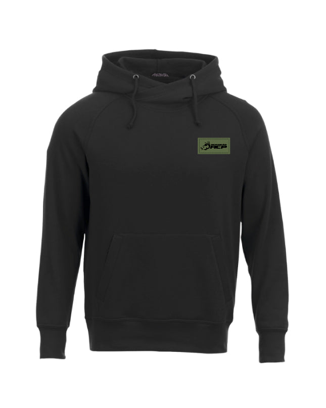 Hoodie Deluxe à capuchon ACP Homme - Écusson Vert