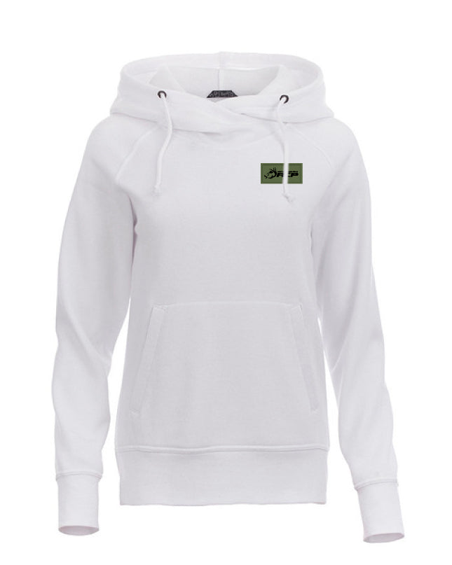 Hoodie Deluxe à capuchon ACP Femme - Écusson Vert