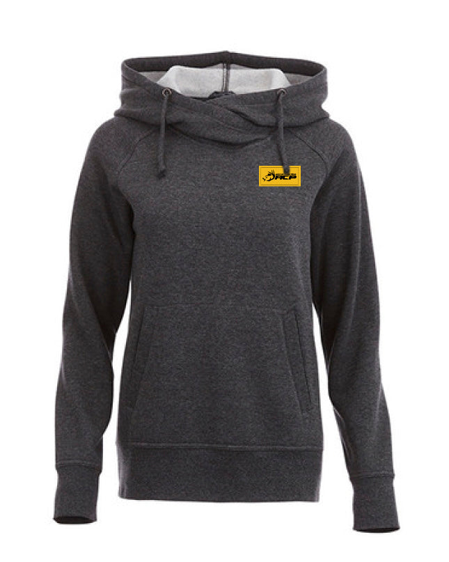 Hoodie Deluxe à capuchon ACP Femme - Écusson Jaune