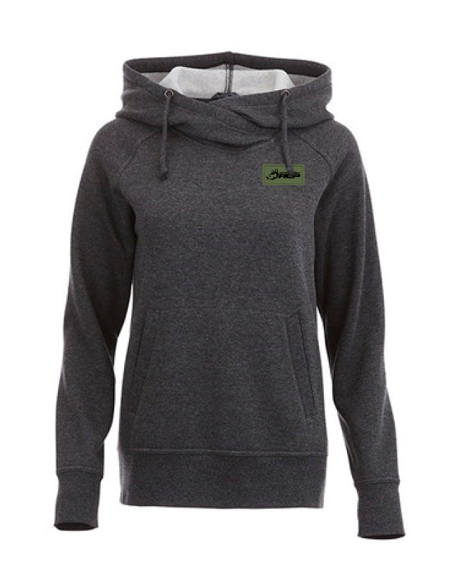 Hoodie Deluxe à capuchon ACP Femme - Écusson Vert