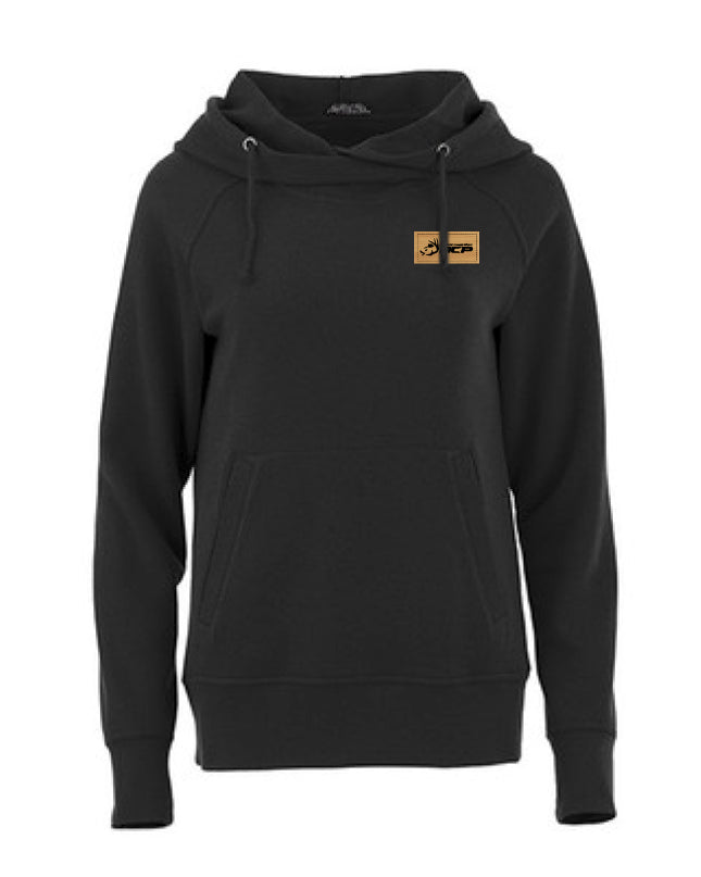 Hoodie Deluxe à capuchon ACP Femme - Écusson couleur bambou