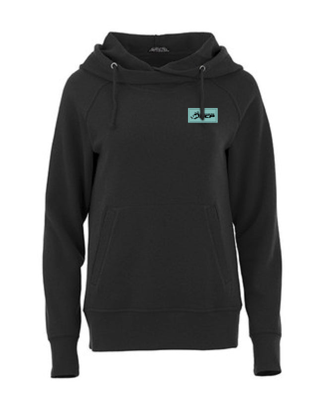 Hoodie Deluxe à capuchon ACP Femme - Écusson Bleu