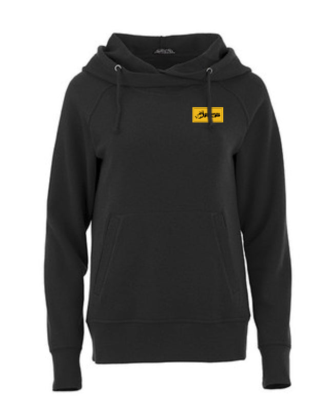 Hoodie Deluxe à capuchon ACP Femme - Écusson Jaune