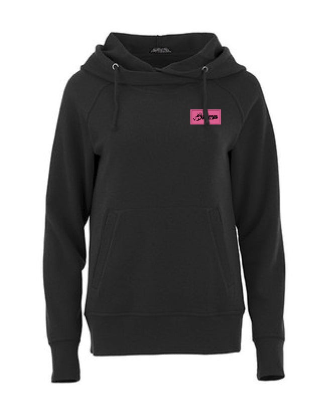 Hoodie Deluxe à capuchon ACP Femme - Écusson Rose