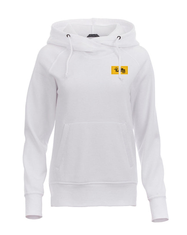 Hoodie deluxe à capuchon Filles de bois - Écusson Jaune