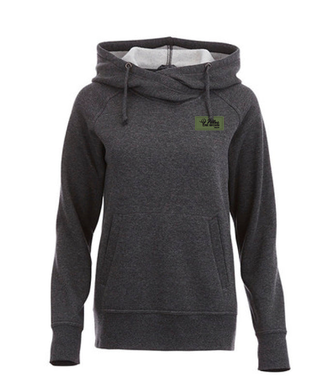 Hoodie deluxe à capuchon Filles de bois - Écusson Vert