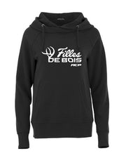 hoodie deluxe à capuchon Filles de bois imprimé blanc