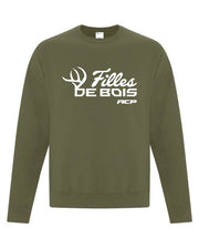 Crewnecks Filles de bois blanc